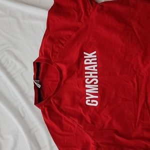 Red gymshark t-shirt size L